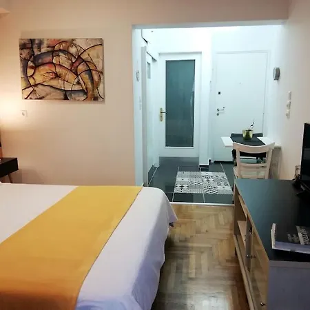 Modern Flat In City Center Atena Exterior foto